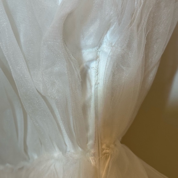 MABLE — AILEEN RUFFLE MINI TULLE DRESS - Picture 9 of 11